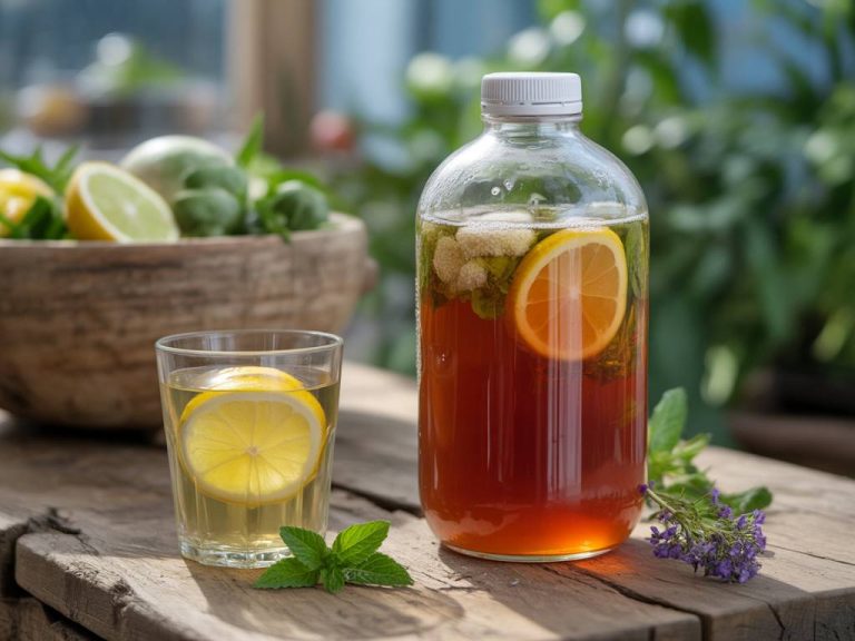Kombucha bienfait : boisson fermentée, microbiote, énergie et fabrication artisanale