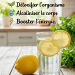 Les bienfaits du citron a jeun pour détoxifier l’organisme, alcaliniser le corps et booster l’énergie
