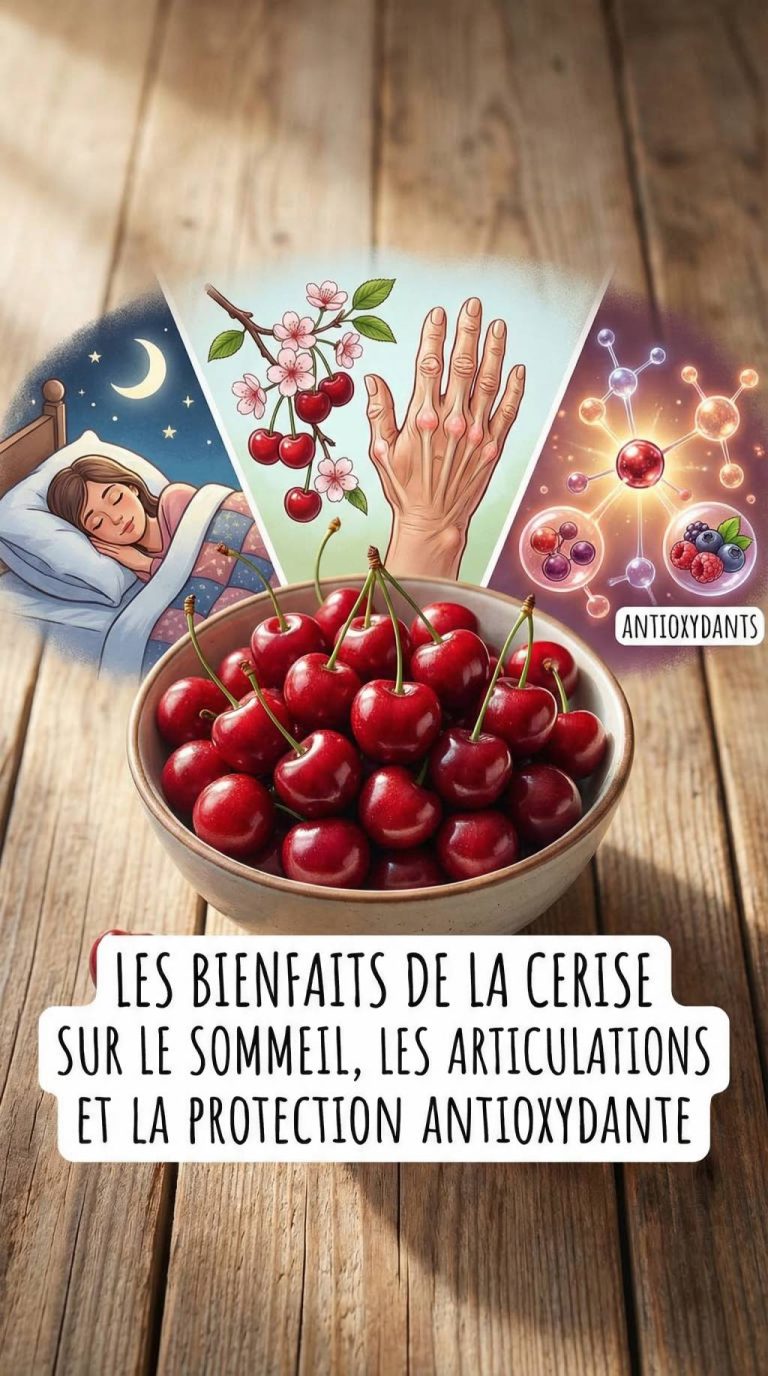 Les bienfaits de la cerise sur le sommeil, les articulations et la protection antioxydante