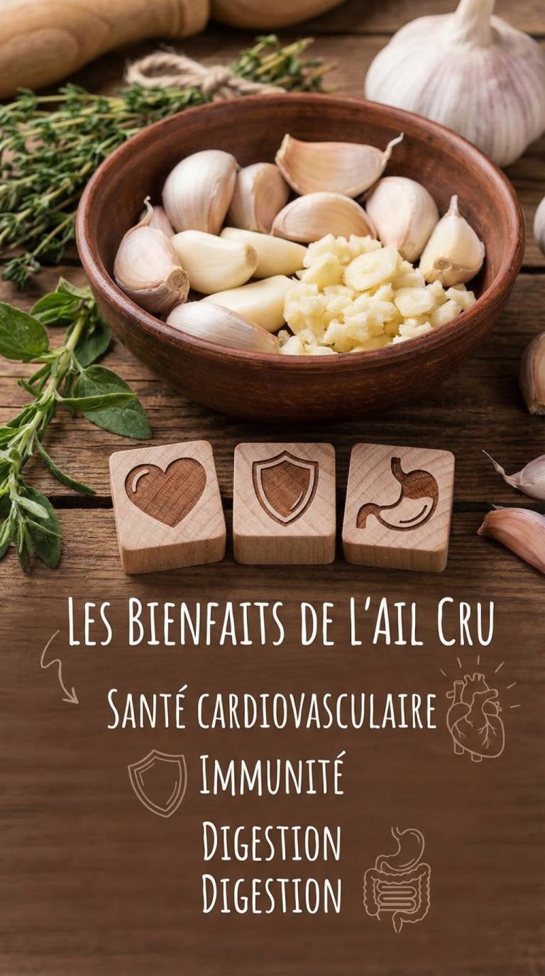 Les bienfaits de l'ail cru pour la santé cardiovasculaire, l’immunité et la digestion