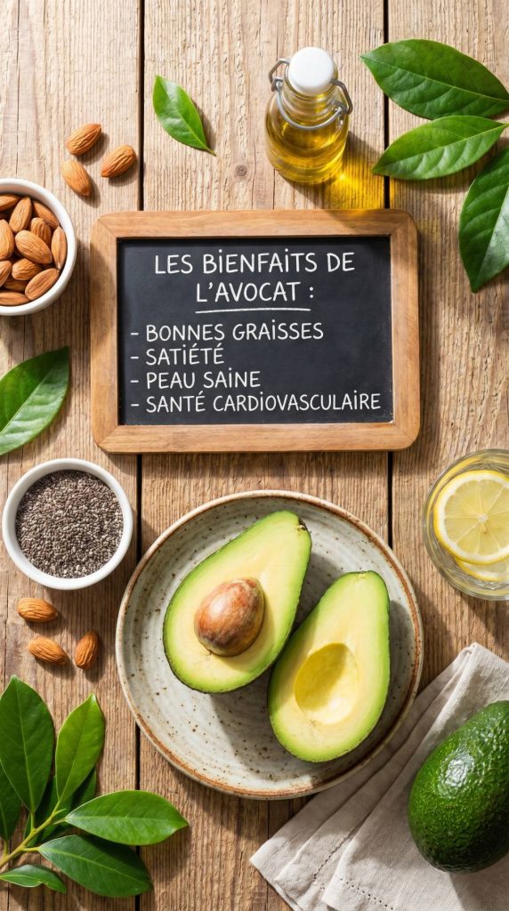 Bienfait de l’avocat : bons lipides, satiété, peau et santé cardiovasculaire